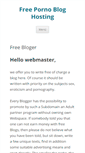 Mobile Screenshot of freebloger.net